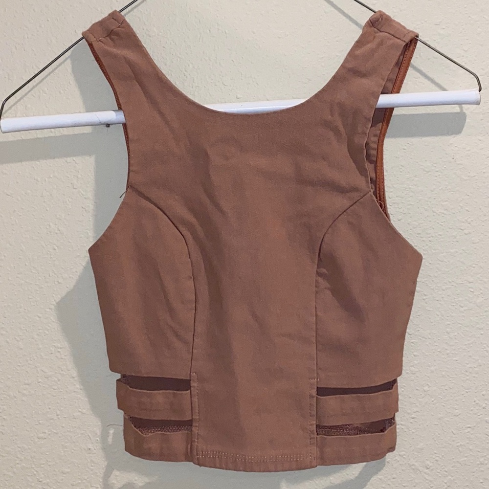 BLUE BLUSH | Crop Top